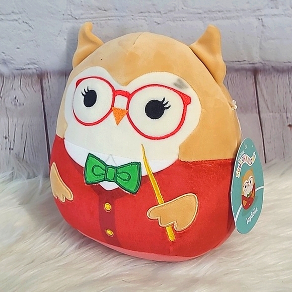 🆕️NWT Squishmallows 8 Inch JAYDELLE the Owl Teacher Back to School 2023 - Picture 2 of 16
